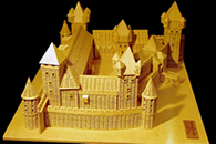 Kőszeg vára a XIV. századból